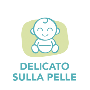 Detersivo delicato sulla pelle